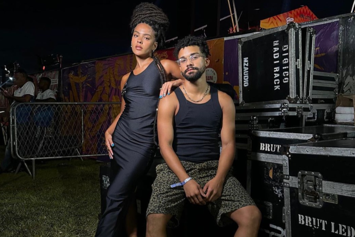 Bella Campos aparece dançando com Lucas Leto em show da Anitta por Reprodução/ redes sociais