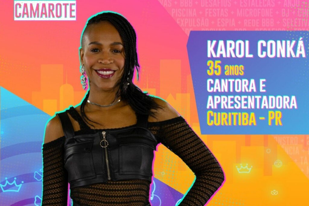 Karol Conká causou polêmica e deu origem a frases icônicas durante a sua participação no reality por  