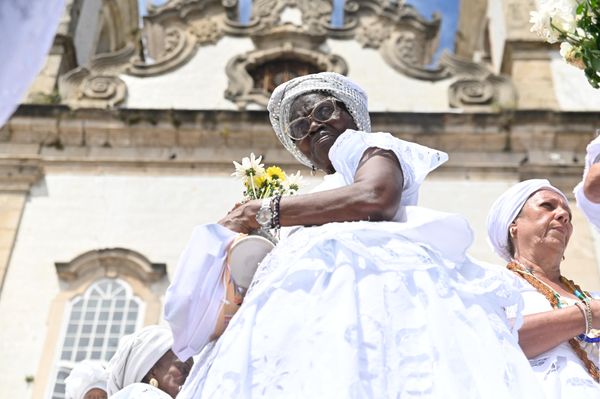 Baiana na Lavagem do Bonfim