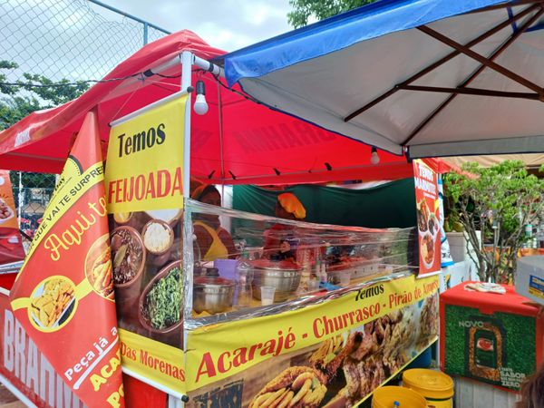 Barraca de feijoada da Daiana