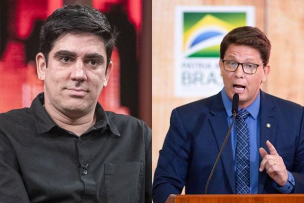 Marcelo Adnet e Mário Frias