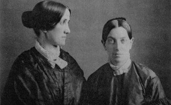 2. Sallie Holley e Caroline Putnam (1848 â 1917) por Reprodução