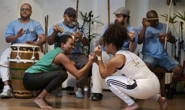 Encontro discutiu capoeira