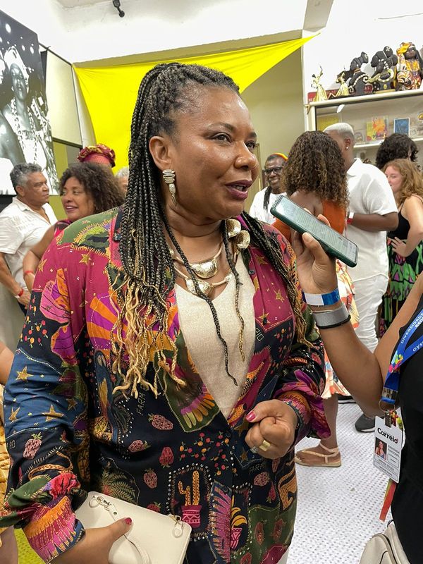 Ministra da Cultura, Margareth Menezes