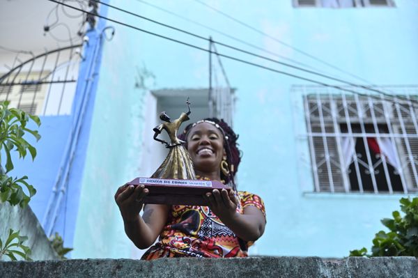 No ano passado ela foi coroada Princesa do Ébano