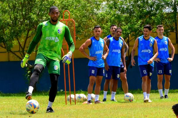 Titular do Jequié, o goleiro Marcos vai tentar segurar o ataque do Bahia, na Fonte Nova 