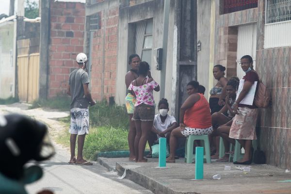 Moradores afetados pelas fumaças