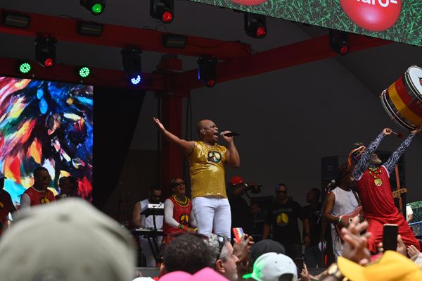 Show do Olodum agita Parque da Cidade