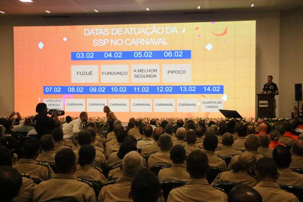 Coletiva detalhou esquema de segurança pública durante o Carnaval