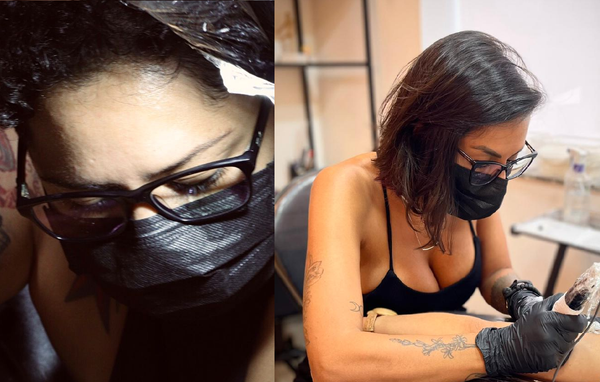 As tatuadoras Gabriela Droguett e Rêka Bittencourt serão as atrações do bate-papo