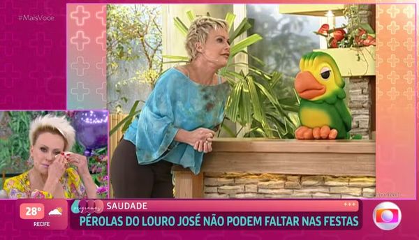 Ana e Louro José apresentavam juntos o Mais Você desde 1997