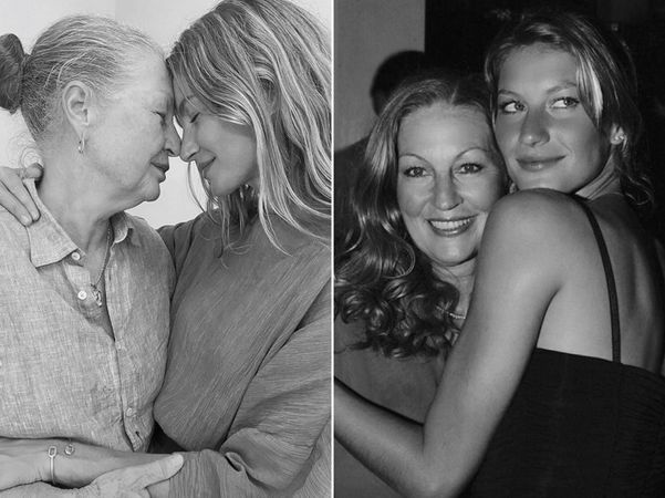 Gisele Bündchen e mãe