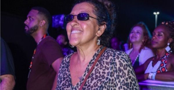 Regina Casé curtiu o Festival de Verão Salvador