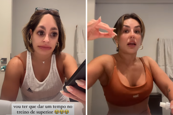 Kéfera revelou aos seguidores que não treinará os membros superiores do corpo por algum tempo