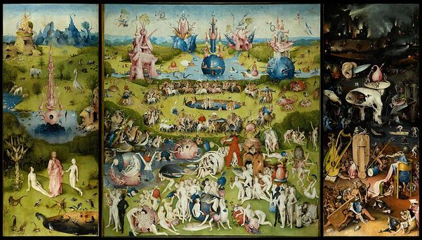 O Jardim das Delícias Terrenas, de Bosch