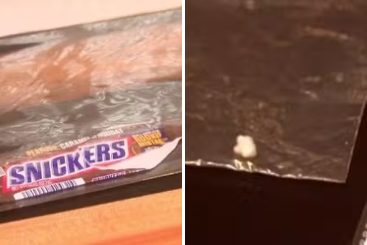 Mulher diz ter achado dente em barra de chocolate; dentista descarta que seja de humano 