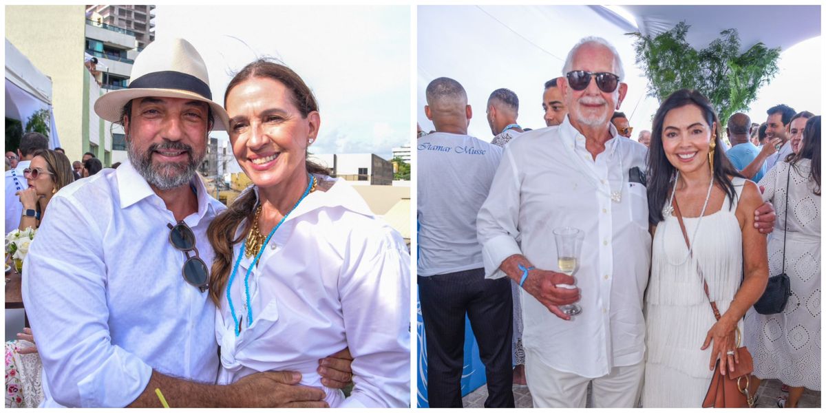 Itamar Musse e Flora Gil; e Renato e Kátia Baiardi