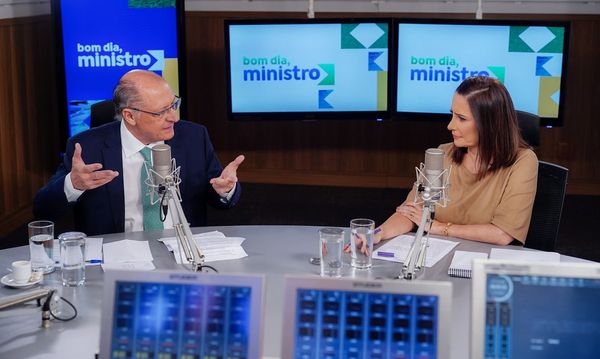 Geraldo Alckmin, vice-presidente do Brasil e ministro do MDIC, durante entrevista no programa, Bom Dia, Ministro, nos estúdio da EBC