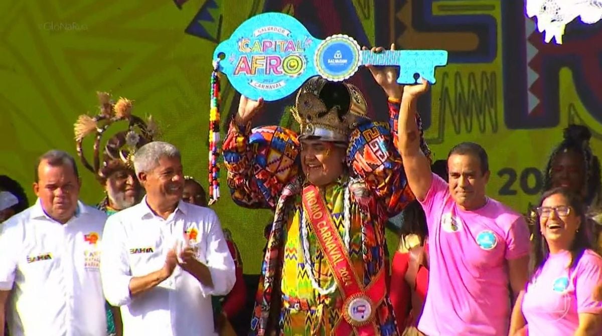 Vice-governador na cerimônia de abertura do Carnaval 