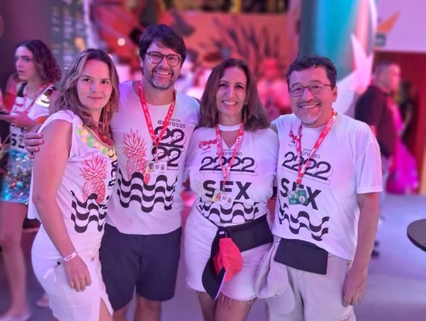 Raul Aguirre circulou pelo Expresso 2222 ao lado do ex-presidente do Bahia