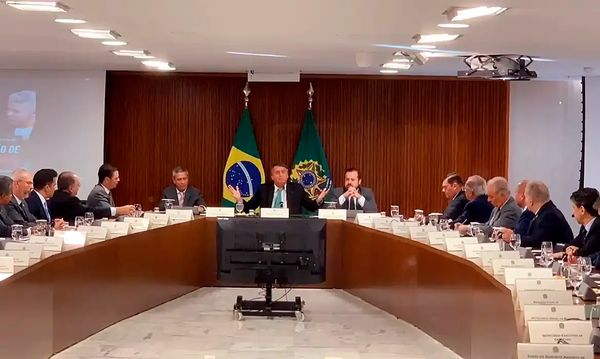 Reunião de Bolsonaro com ministros