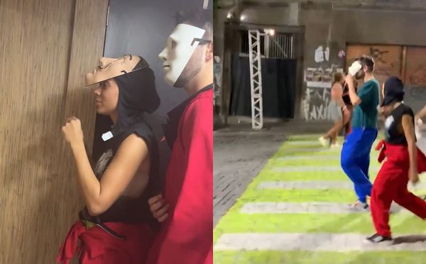 Anitta se disfarçou para curtir o Carnaval de Salvador na pipoca