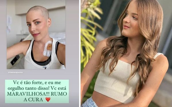 Rafa Justus deixou mensagem de apoio para a irmã, em tratamento contra leucemia