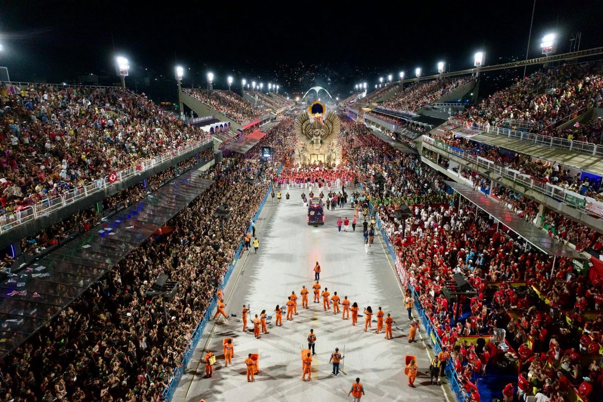 Desfile na Sapucaí