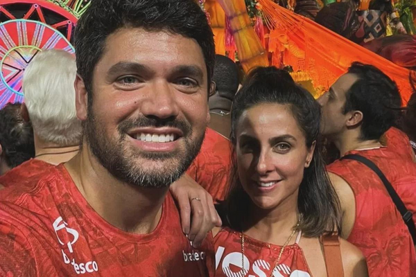 Os jornalistas Carol Barcellos e Marcelo Courrege, da Globo, assumiram namoro