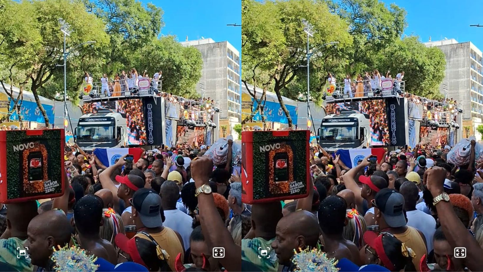 Pipoca de Saulo é a mais cheia do circuito Osmar por Millena Marques/CORREIO