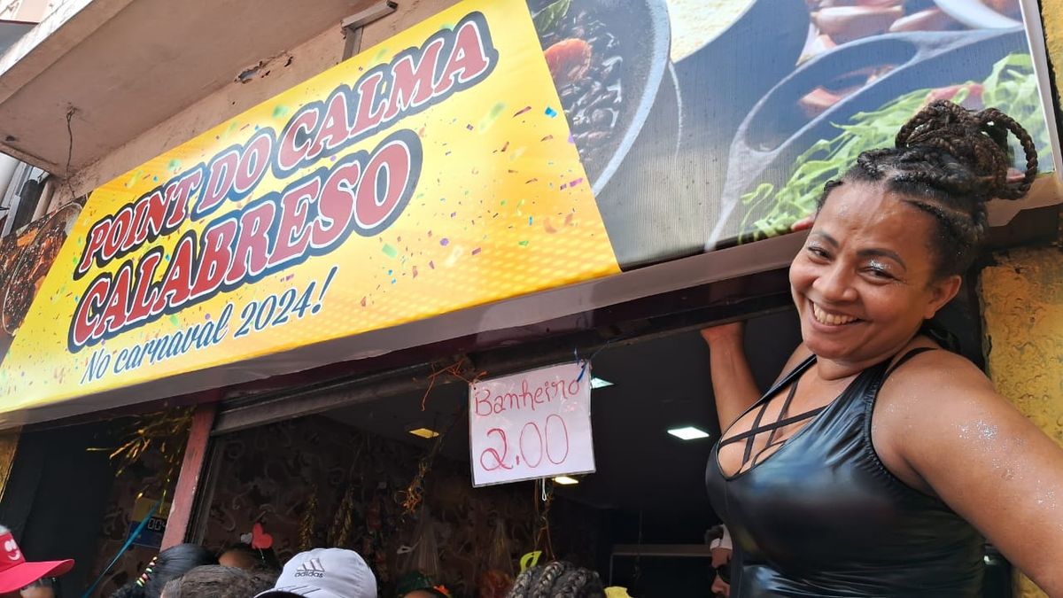 Point do Calma Cabalbreso cobra dois reais para uso do banheiro no circuito Campo Grande