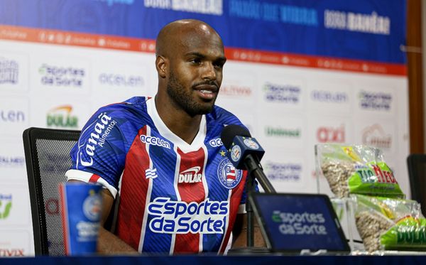 Oscar Estupiñán foi apresentado pelo Bahia