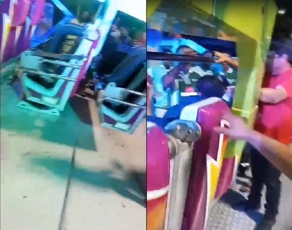 Acidente em parque de diversões em Cajazeiras deixa jovens feridos
