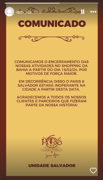 Comunicado do Pais 6 Salvador