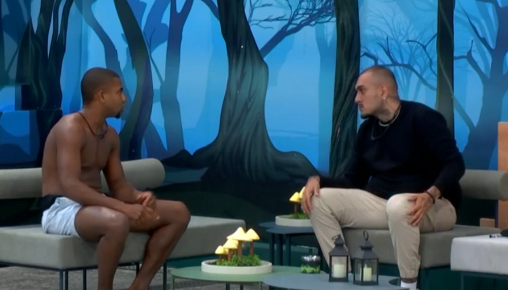 Davi e MC Bin por Reprodução/TV Globo