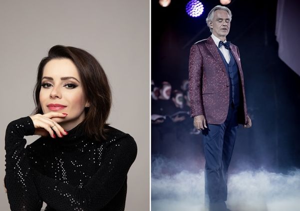 Sandy é convidada especial de Andrea Bocelli em shows no Brasil
