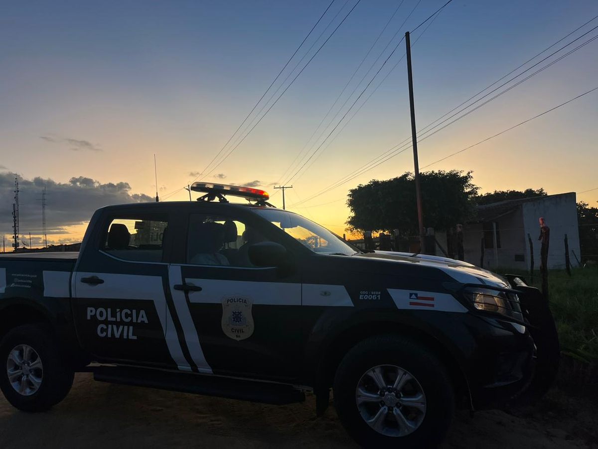 Suspeito foi preso pela polícia