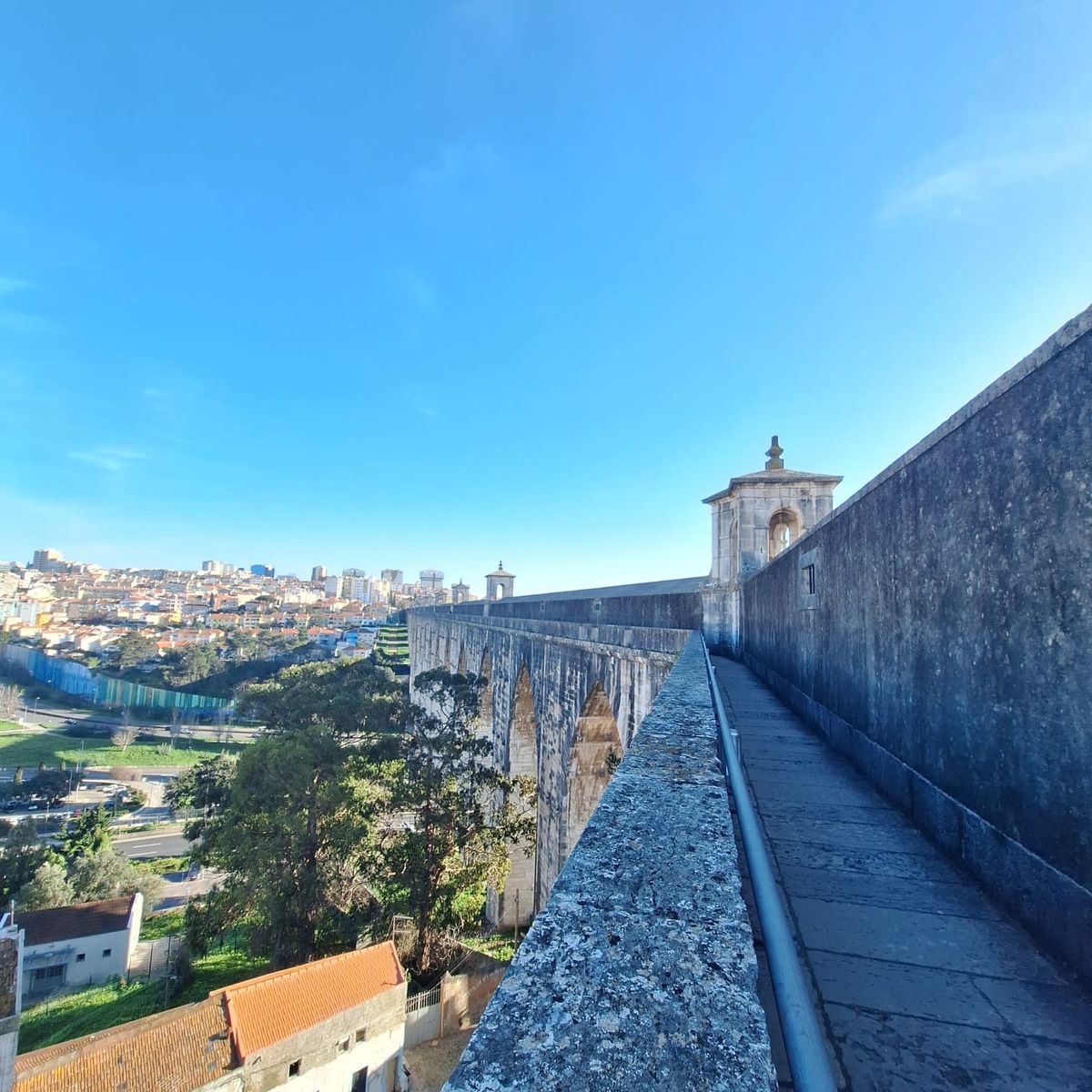 Aqueduto das Águas Livres por Carolina Cerqueira/CORREIO