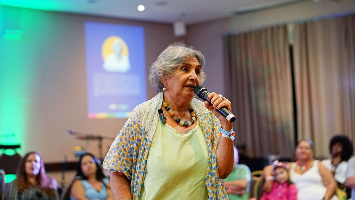 Fátima Freire participou de atividade na Jornada e fará conferência de encerramento