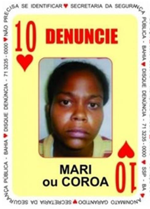 "Mari" era mulher do traficante Pitty, fundador do Comando da Paz, hoje Comando Vermelho por Divulgação