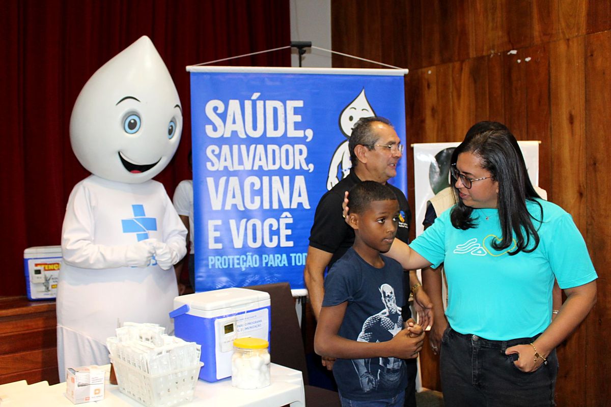 Crianças podem se vacinar em Salvadorcontra a dengue