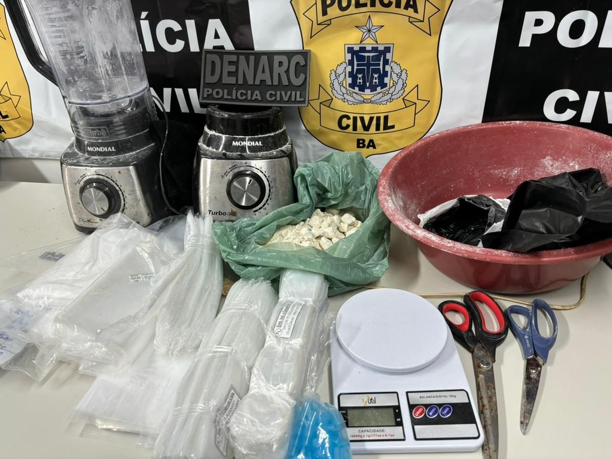 Polícia Civil desarticula laboratório de produção de drogas na Engomadeira