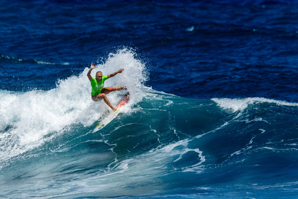 Luana Silva acabou assegurando um lugar nos Jogos Olímpicos de Paris no surfe