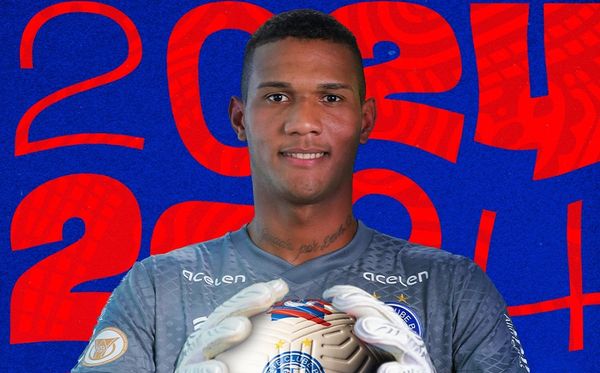 Adriel teve contrato renovado com o Bahia até o fim do ano