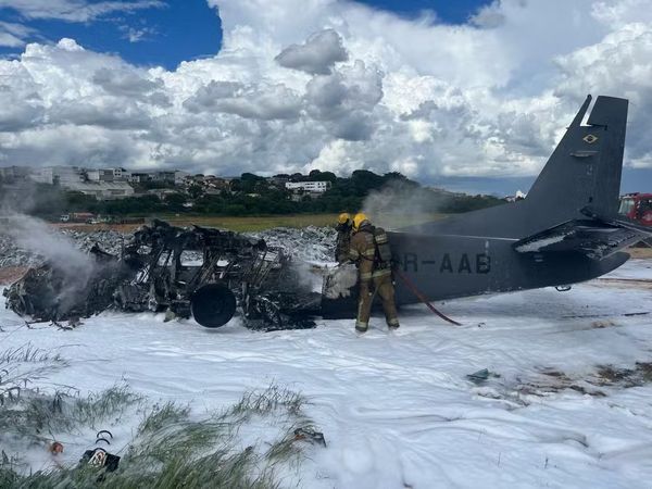 Avião monomotor sofre acidente em Belo Horizonte