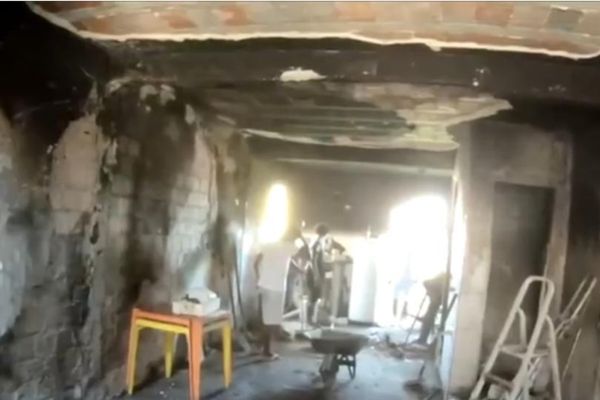 Incêndio atingiu imóvel no Nordeste