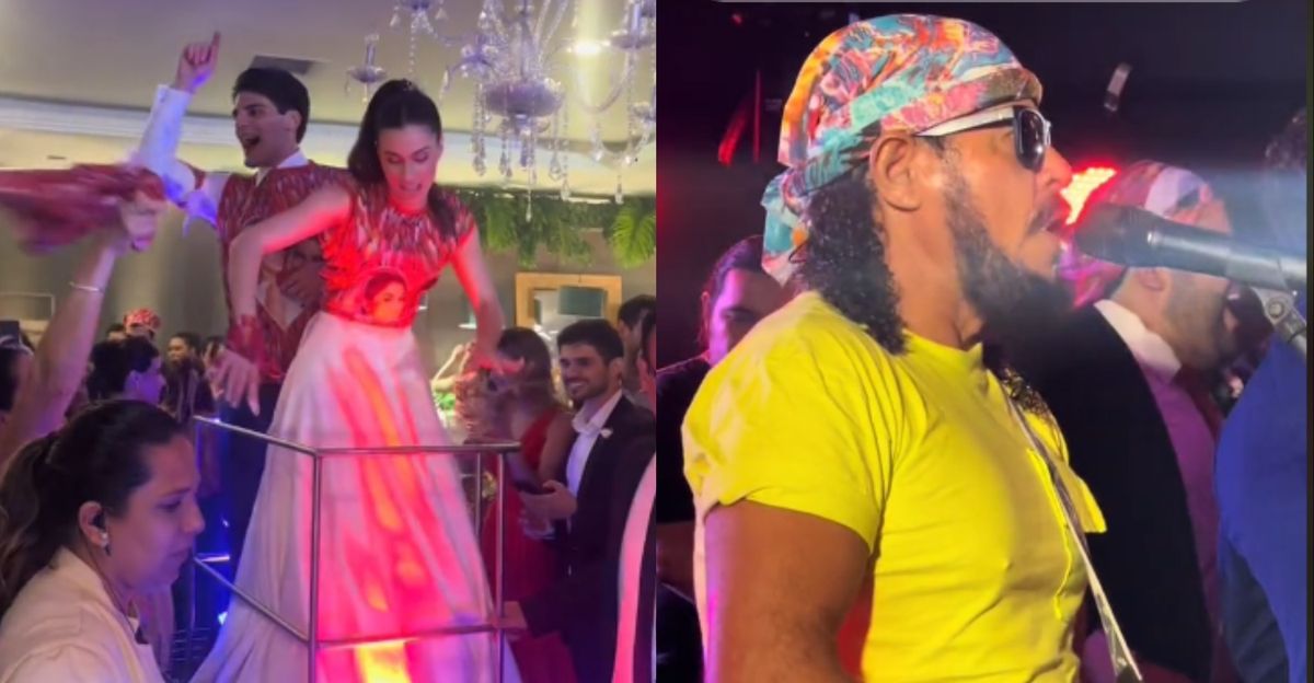 Casal faz casamento inspirado em Carnaval com abadá e dublê de Bell Maques