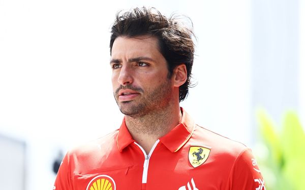 Carlos Sainz, piloto da Ferrari