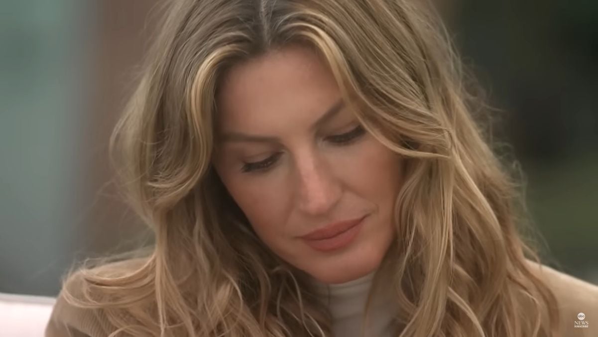 Gisele Bündchen chora em entrevista