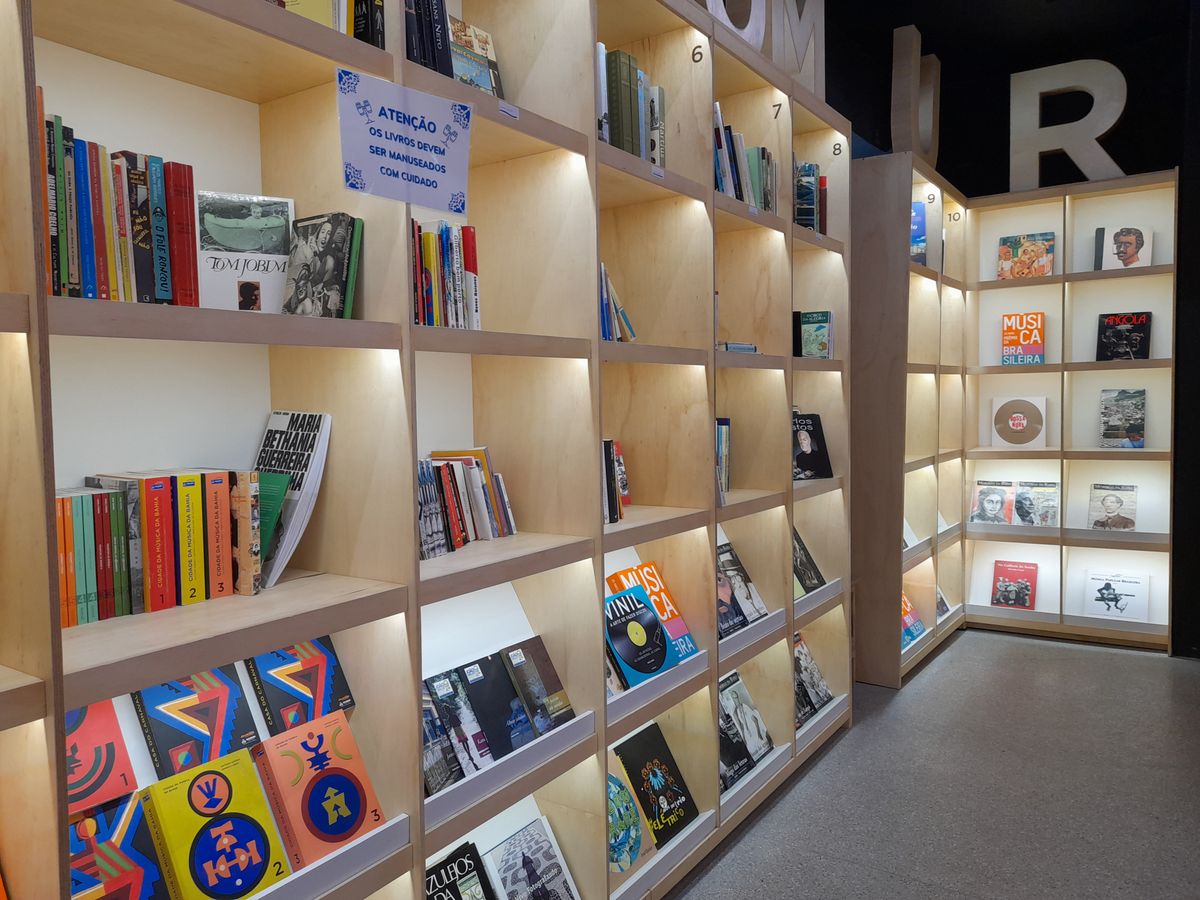 Biblioteca na Cidade da Música da Bahia